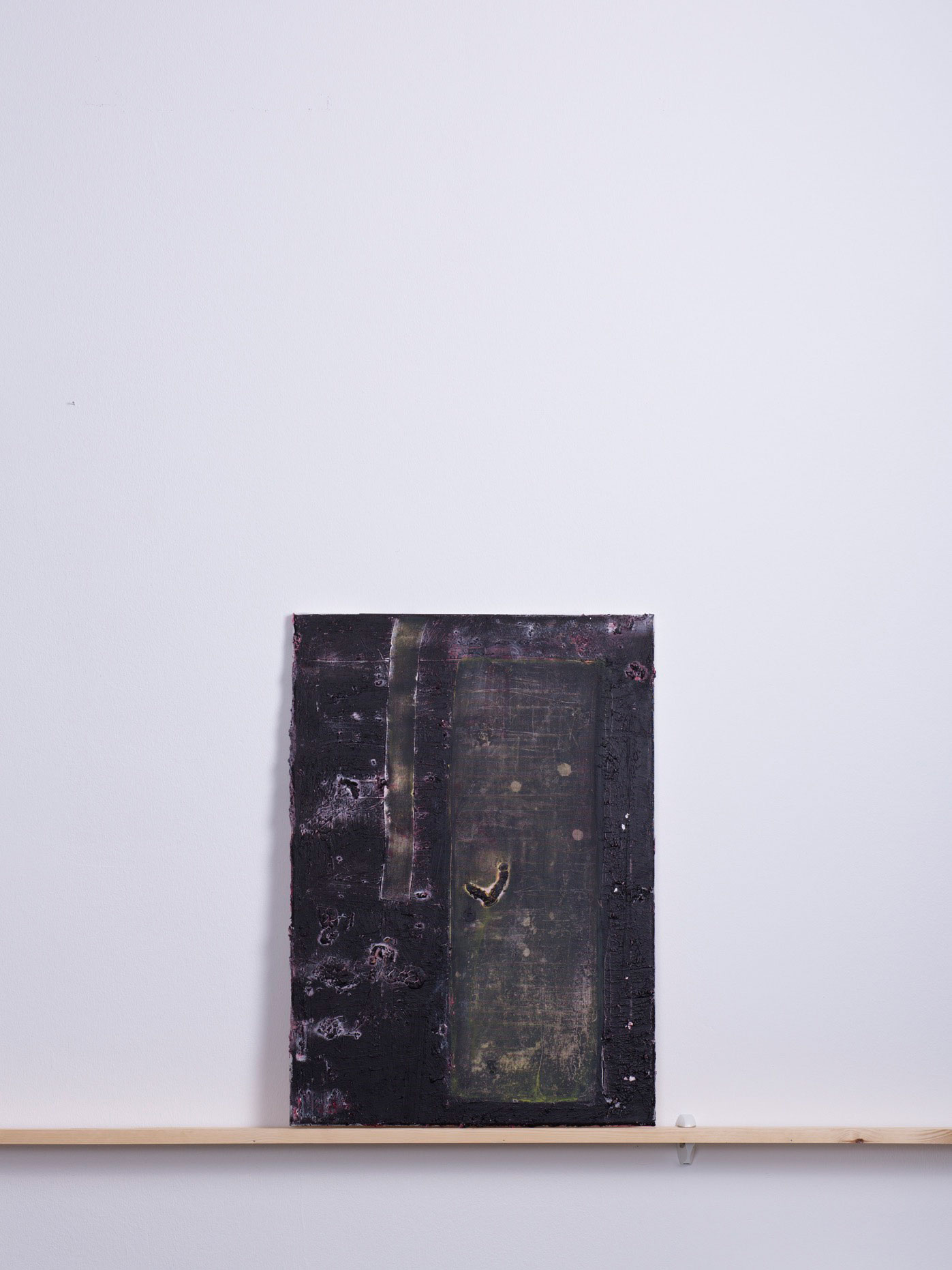 Nectinto, 2014 - 50x70 cm, <br>Acryl und Spachtel auf Leinwand